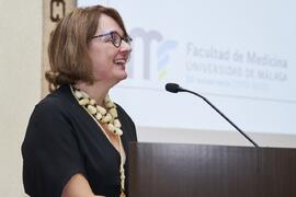Yolanda García Calvente. 50 Aniversario de la Facultad de Medicina de la Universidad de Málaga. F...