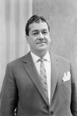Juan Moreno de Luna, Presidente del CD Málaga. Málaga. Enero de 1963