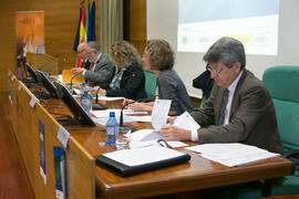 Magdalena Martín y Carlos Jiménez. Mesa 1: "La perspectiva de las Naciones Unidas". Jor...