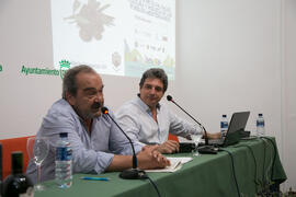 Álvaro González-Coloma y Francisco Lorenzo. Curso "El aceite de oliva, salud, cultura y riqu...