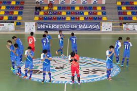 Saludo final. Partido Tailandia contra República Checa. 14º Campeonato del Mundo Universitario de...