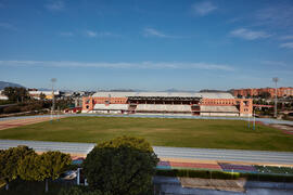 Complejo Polideportivo Universitario. Campus de Teatinos. Abril de 2021
