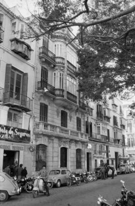 Málaga. Alameda Principal. Febrero de 1963
