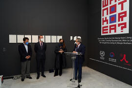 Intervención de José Ángel Narváez. Inauguración de la exposición "Why not Korea?". Edi...