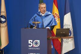 Javier Laserna. Apertura del Curso Académico 2023/2024 de la Universidad de Málaga. Paraninfo. Se...