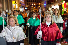 Estación de Penitencia de la Hermandad de los Estudiantes. Málaga. Marzo de 2013