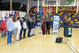 Ceremonia de clausura del Campeonato Europeo Universitario de Balonmano. Antequera. Julio de 2017
