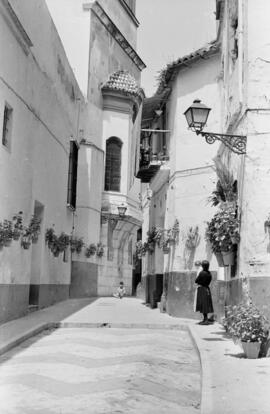 Málaga. Calle Pedro de Toledo. Abril de 1963