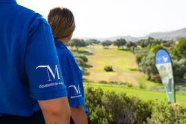 Voluntarias en el Campeonato Europeo de Golf Universitario en Antequera Golf. Antequera. Junio de...