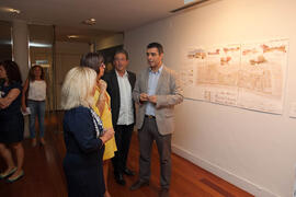 Presentación de las exposiciones realizadas con los trabajos de los alumnos de Arquitectura y Bel...