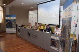 Presentación del Campeonato Europeo de Volley Playa de la Universidad de Málaga. Rectorado. Julio...