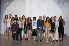 Homenaje a los voluntarios deportivos de la Universidad de Málaga. Gala del Deporte Universitario...