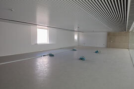 Interiores de la nueva Facultad de Psicología. Campus de Teatinos. Mayo de 2021