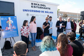 Inauguración del II Día del Estudiante. Campus de Teatinos. Octubre de 2018