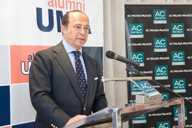 Nombramiento de Antonio Vázquez como Alumno de Honor de la Universidad de Málaga. Foro Alumni UMA...