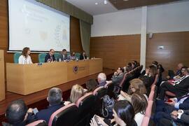 Mesa presidencial. I Premios del Aula de Economía y Deporte de la Universidad de Málaga. Edificio...