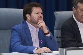 Juan José Hinojosa. Debate electoral entre los candidatos a Rector de la Universidad de Málaga. E...