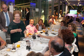 Cena Homenaje a profesores y PAS jubilados de la Facultad de Económicas. Restaurante El Palmeral....
