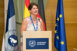 Monika Lieb. Inauguración del XXVI Encuentro Anual de la Asociación Von Humboldt de España. Edifi...