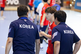 Partido Corea del Sur - Rumanía. Categoría masculina. Campeonato del Mundo Universitario de Balon...