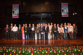 Foto de grupo en la Clausura del 3º Congreso Internacional de Actividad Físico-Deportiva para May...