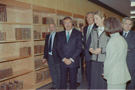 Inauguración de la Facultad de Psicología y la Biblioteca General por parte de la Infanta Elena. ...