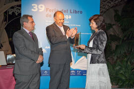 "La Noche del Libro", pregón inaugural de la 39ª Feria del Libro de Málaga. Jardín Botá...