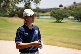 Esperanza Serrano Torres. Campeonato Europeo de Golf Universitario. Antequera. Junio de 2019