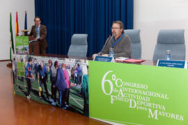 Juan Párraga presenta la conferencia de clausura del 6º Congreso Internacional de Actividad Físic...