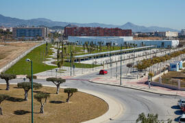 Nuevo Pabellón de Gobierno de la Universidad de Málaga. Campus de Teatinos. Febrero de 2022