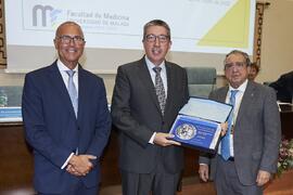 Entrega de premio extraordinario de doctorado a José Miguel Ramos Fernández. Celebración del 50 A...