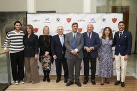 Foto de grupo. I Premios del Aula de Economía y Deporte de la Universidad de Málaga. Edificio del...