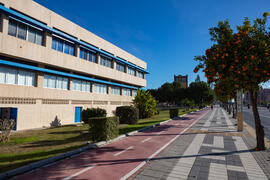 Facultad de Medicina. Campus de Teatinos. Febrero de 2021