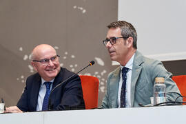 Intervención de Adolfo Vila. Entrega de honores y distinciones de la Facultad de Marketing y Gestión. Campus de Teatinos. Junio de 2025