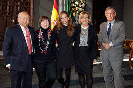 Toma de posesión de Adelaida de la Calle Martín como Rectora de la Universidad de Málaga. Palacio...