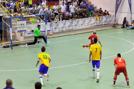 Partido Rusia contra Brasil. 14º Campeonato del Mundo Universitario de Fútbol Sala 2014 (FUTSAL)....