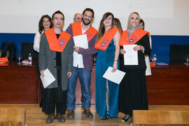 Foto de grupo. Graduación de Másters de la Facultad de Ciencias Económicas y Empresariales de la ...