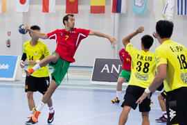 Partido Portugal - China Taipei. Categoría masculina. Campeonato del Mundo Universitario de Balon...
