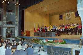 Apertura del Curso Académico 1997/1998 de la Universidad de Málaga. Teatro Cervantes. Octubre de ...