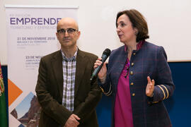 José Juan Benítez y Ana Corredera presentan el seminario "Emprende 21. Territorio y Emprendi...