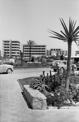 Málaga. Torremolinos. Edificios. Abril de 1963