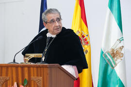 José Ángel Narváez en la toma de Posesión del nuevo Consejo de Dirección de la Universidad de Mál...