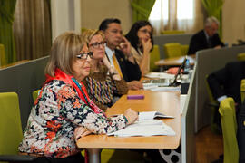 Adelaida de la Calle asiste a la primera sesión del X Pleno del Consejo Universitario Iberoameric...