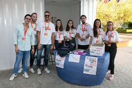Voluntarios de Welcome to UMA. Bienvenida a los alumnos de intercambio internacional de la Univer...