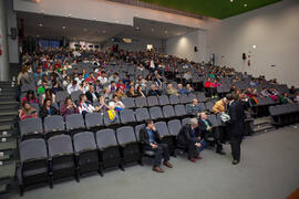 Público asistente a la conferencia inaugural del 6º Congreso Internacional de Actividad Física De...
