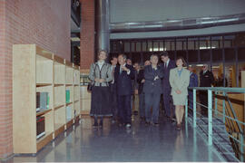 Inauguración de la Facultad de Psicología y la Biblioteca General por parte de la Infanta Elena. ...