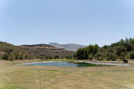 Lago en Antequera Golf. Campeonato Europeo de Golf Universitario. Antequera. Junio de 2019