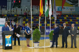 Ceremonia de inauguración del Campeonato Europeo Universitario de Balonmano. Antequera. Julio de ...