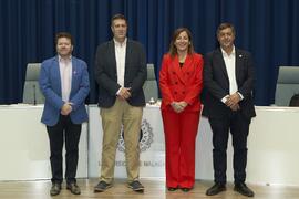 Candidatos a Rector de la Universidad de Málaga. Debate electoral. Escuela Técnica Superior de In...