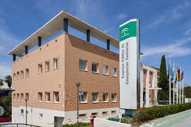 Edificio de la Empresa Pública de Emergencias Sanitarias. Málaga TechPark. Junio de 2021